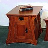 Quarter Sawn Oak Mission Craftsman Side End Table